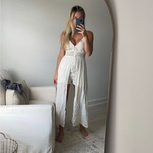 Zara linen jumpsuit